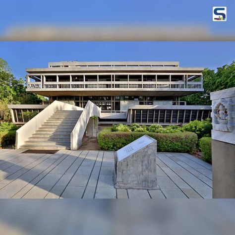 Doshi Architecture, Town Hall Interior, B V Doshi, Indian Buildings, Balkrishna Doshi, Kenzo Tange, Best Architecture, Conference Hall, Concrete Forms