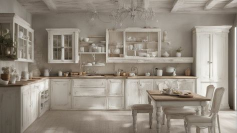 Cucina shabby chic trucchi e segreti, colori, luci e dimensioni! | RISTRUTTURAZIONI, PROGETTAZIONI E ARREDAMENTI PER RUSTICI E CASALI Shabby Chic