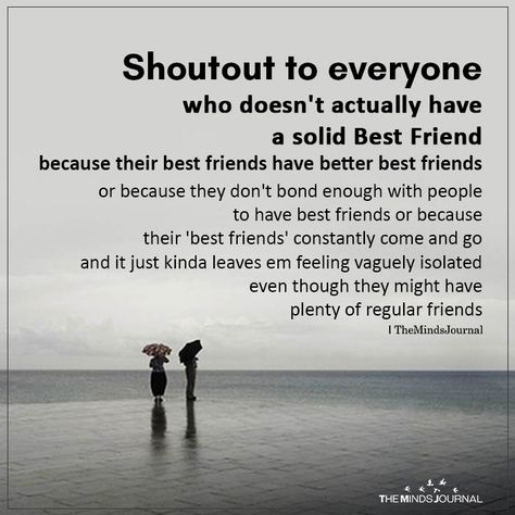 Shoutout To Everyone Who Doesn't Actually Have A Solid Best Friend - https://themindsjournal.com/shoutout-to-everyone-who-doesnt-actually-have-a-solid-best-friend/ Black Color Hairstyles, Hairstyles Black Hair, Color Hairstyles, The Minds Journal, Minds Journal, Guy Best Friend, Supportive Friends, Need Friends, I Dont Have Friends