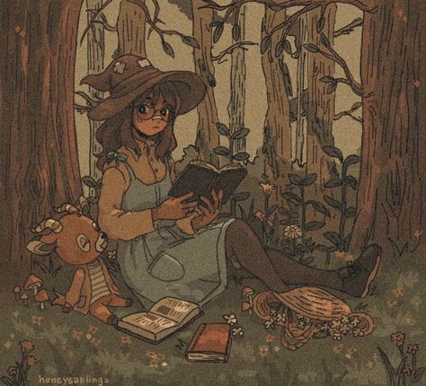 Ideas For Your Sketchbook, Sketchbook Aesthetic, Of Ideas, New Ideas, In The Woods, Don't Worry, Aesthetic Anime, Witch, Doodles