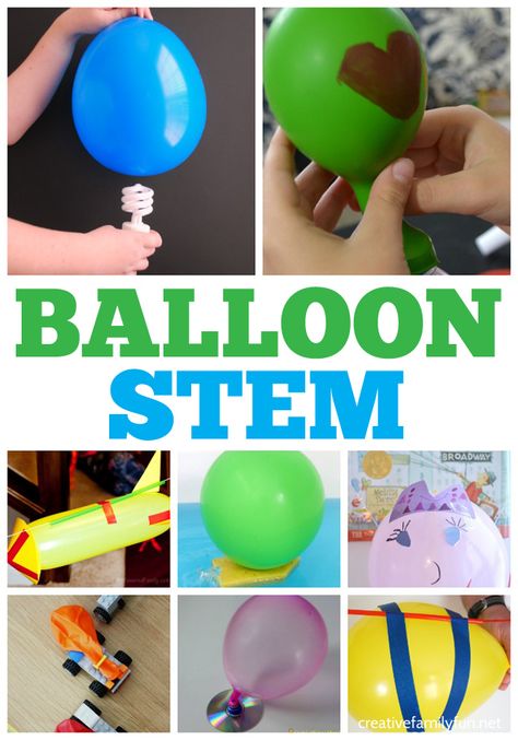 Have fun learning with the simple Balloon STEM Activities. Your kids will learn so much and have a lot of fun while they're at it. Balloon Stem Activities, Balloon Activities For Kids, Balloon Activities, Balloon Science Experiments, Engineering Physics, Balloon Experiment, Stem Activities For Kids, Fun Stem Activities, Engineering Activities