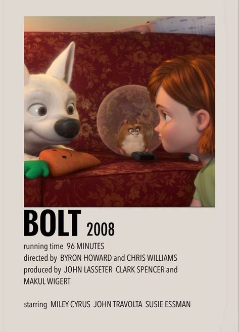 Bolt Movie Poster, Taken Movie Poster, Poster Polaroid Movie, Movie Cards Wall, Film Posters Vintage Retro Print, Polaroid Movie Poster Disney, Minimalist Movie Posters Disney, Disney Minimalist Poster, Movie Prints Disney