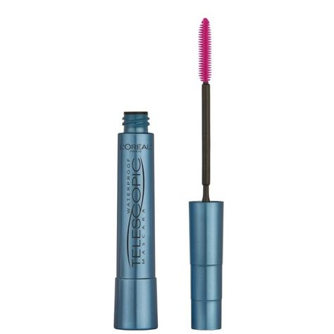 L’Oréal's Telescopic mascara is TikTok viral and just $8 - TODAY Mascara Telescopic, Best Waterproof Mascara, Loreal Paris Makeup, Telescopic Mascara, Waterproof Makeup Remover, Longer Lashes, Paint Tools, Mascara Brush, Mascara Tips