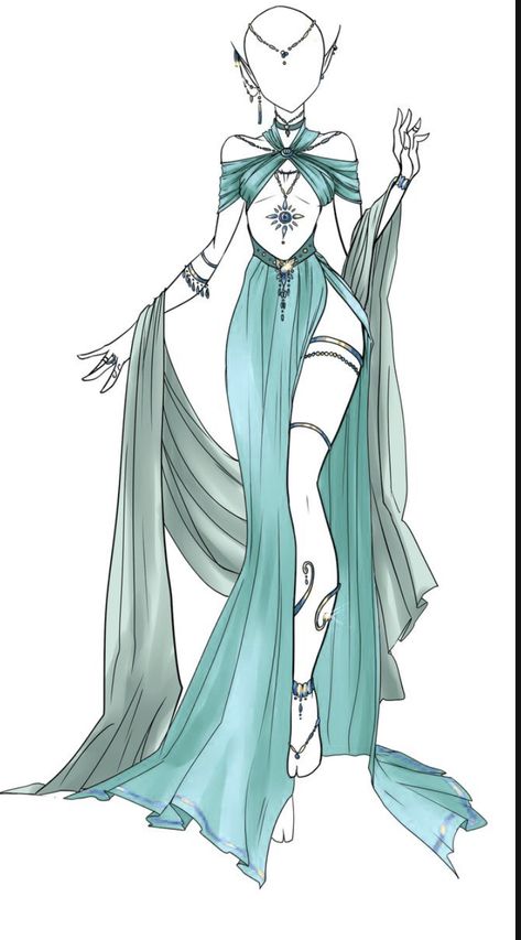 Fantasy Outfits, Fashion Drawing Dresses, Drawing Anime Clothes, Clothing Design Sketches, 캐릭터 드로잉, Fashion Illustration Dresses, Dress Design Sketches, Dress Drawing, Anime Inspired Outfits