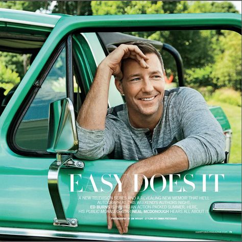 Instagram Ed Burns, Edward Burns, New Television, Celebrities Male, Summer Nights, Style Icon, Memoirs, The Hamptons, All About Time