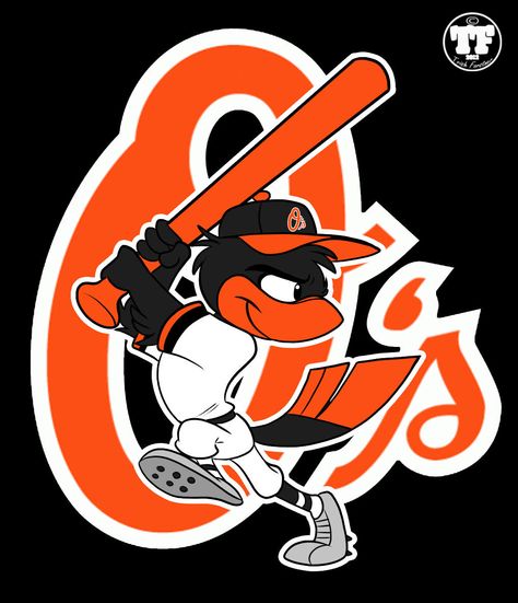 Opening Day! Let's Go O's !! Baltimore Orioles Wallpaper, Godzilla Tattoo, Orioles Logo, Baseball Mascots, Baseball Wallpaper, Baseball Teams Logo, Baltimore Orioles Baseball, Orioles Baseball, Adobe Illustrator Graphic Design