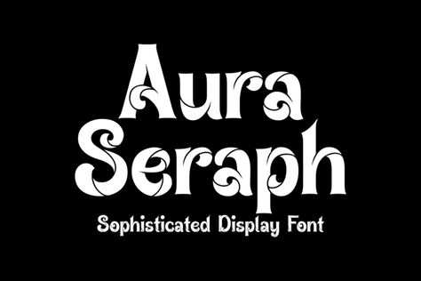 Aura Seraph: artistic elegance meets captivating design. This exceptional display font features meticulous craftsmanship, versatile styling options, and a wide character set. Perfect for designers, typographers, and creatives seeking to elevate their projects with a touch of sophistication and timeless beauty. Compatible with various design software, Aura Seraph seamlessly integrates into any workflow, making it […] The post Aura Seraph Font appeared first on FreeFontDL. Aura Font, Display Fonts, Font Names, Font Generator, Display Font, Display Design, Font Style, Creative Branding, Design Software