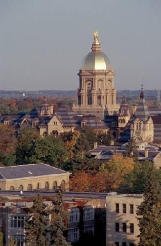 Notre Dame, South Bend, Indiana Indiana Aesthetic, Noter Dame, Indiana Girl, Travel Tuesday, Golden Dome, Go Irish, South Bend Indiana, South America Destinations, Toll Road