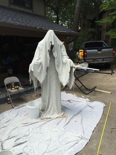 Monster Mud Reaper | Page 20 | Halloween Forum Monster Mud Reaper, Monster Mud, Home Halloween Costumes, Outdoor Halloween Decor, Halloween Diy Outdoor, Halloween Forum, Image Halloween, Decorações Com Comidas, Halloween Props Diy