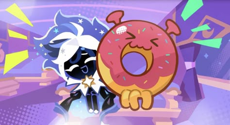 Space Doughnut, Stardust Cookie, Milky Way Cookies, Cookie Board, Dragon Cookies, King Do, Cookie Run Kingdom, Cookie Games, I Still Love Him