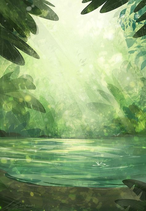 Calming Pictures, Forest Drawing, Nostalgia Art, Scene Background, Concrete Art, Pretty Landscapes, Classical Art, Background Pictures, Green Aesthetic