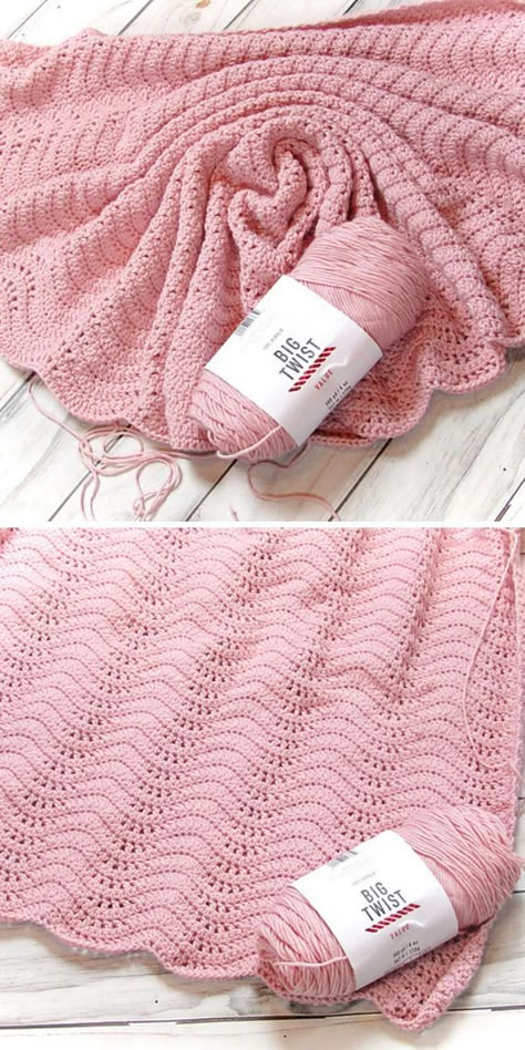 Simple Sweet Crochet Baby Blankets - Pattern Center Crochet Baby Blanket Tutorial, Crochet Baby Projects, Baby Afghan Crochet Patterns, Crochet Baby Blanket Free, Baby Blanket Free Pattern, Striped Baby Blanket, Afghans Crochet, Crochet Baby Blanket Free Pattern, Crochet Blanket Designs