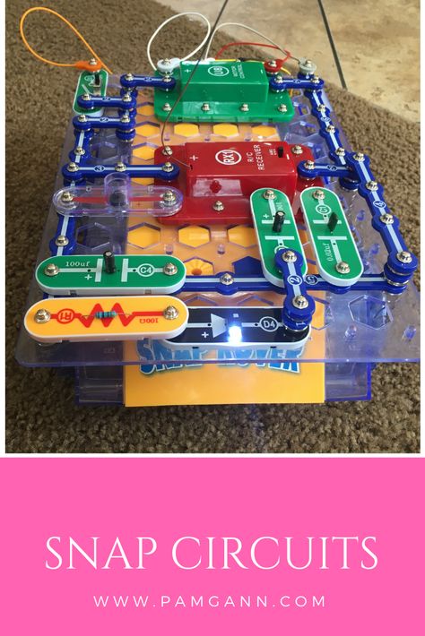 This mom's honest feelings about the Snap Circuits Jr and Snap Circuits RC Snap Rover. What I like and what I wish were a little different. It has been a great tool for learning electricity for this robot loving family. Snap Circuits Lesson Plan, Snap Circuits Projects, Preschool Technology, Elementary School Science, Snap Circuits, Pilot Wife, Flying With Kids, How To Start Homeschooling, Thrifty Living