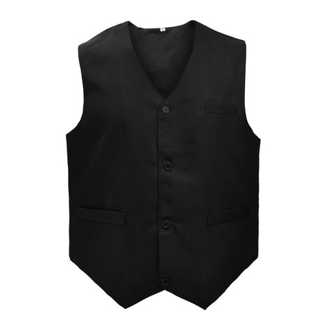 Bartender Uniform, Waiter Uniform, Button Vest, Suit Pin, Cargo Vest, Formal Tops, Safety Clothing, Work Uniforms, Casual Vest