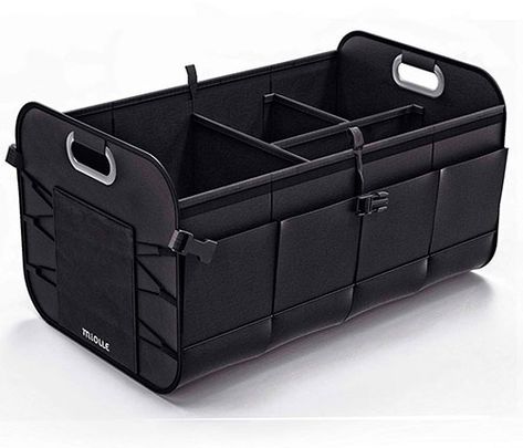 Suv Storage, Truck Organization, Organized Spaces, Car Trunk Organizer, Jeep Wj, Car Trunk Storage, Cars Interior, Trunk Organizer, Trunk Storage