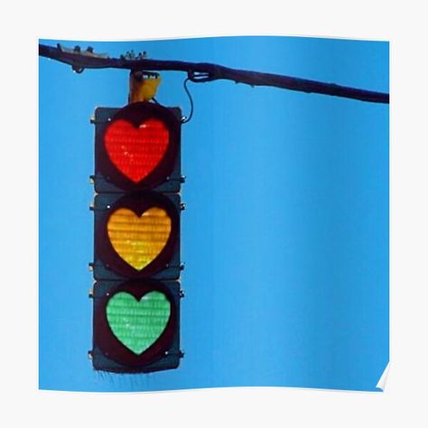 Heart Traffic Light, Lover Collage, Indie Posters, Good Aesthetic, Art Journal Collage, Eras Outfit, Daily Vibes, Love Is Everywhere, Hippie Homes