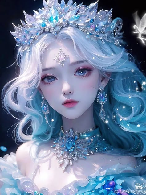 Girly M Instagram, Anime Blue Hair, Walpapers Cute, Anime Show, Disney Princess Artwork, Girly M, Disney Princess Fan Art, Pink Wallpaper Girly, Cute Mobile Wallpapers