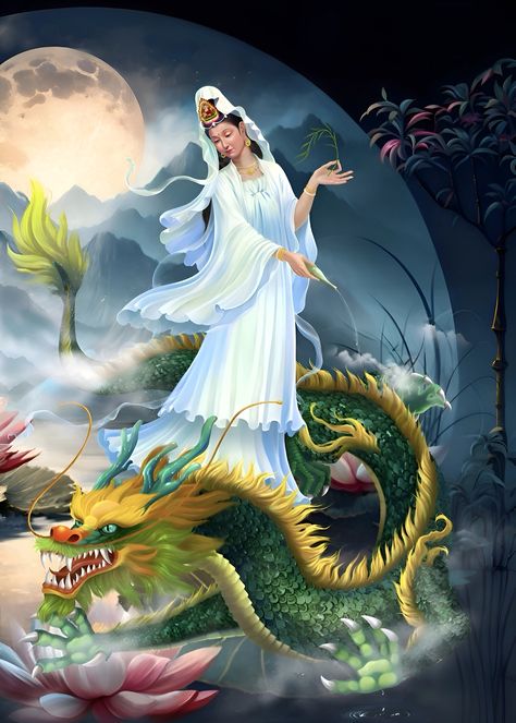 Guan Yin, Bodhisattva Guanyin, Quan Am, Kwan Yin, Kuan Yin, Saint Germain, Buddhism, India, Anime