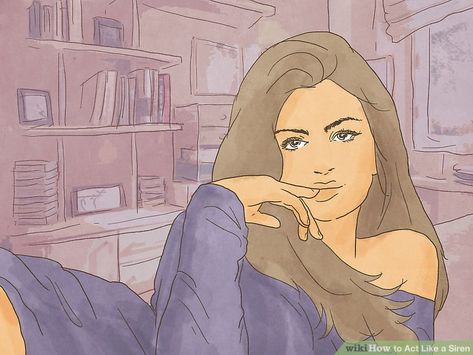 How to Act Like a Siren: 14 Steps (with Pictures) - wikiHow Fun How To Do A Siren Gaze, Siren Women Energy, Siren Art Of Seduction, How To Look Like A Goddess, How To Be A Siren Woman, Siren Mindset, How To Become A Siren, Siren Seduction Art, Siren Energy Aesthetic