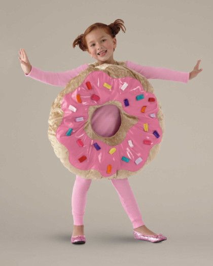 Donut Costume, Superhero Halloween, Costume Toddler, Play Your Cards Right, Food Costumes, Pink Donut, Morning Activities, Scary Clown, Sprinkle Donut