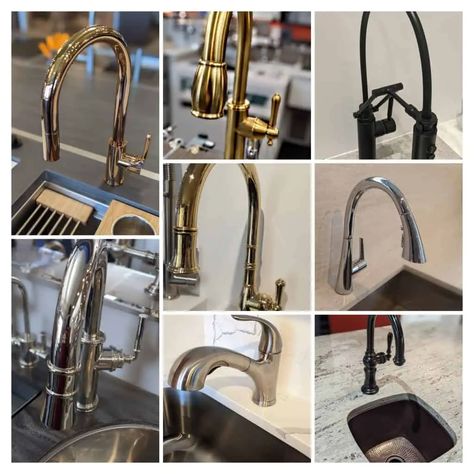 The 7 Most Popular Kitchen Faucet Finishes in 2022 – Buying Guide for Kitchen & Bath Fixtures & Faucets Faucet Finishes, Traditional Style Kitchen, Kitchen Finishes, Popular Kitchens, Copper Accents, Trends 2023, Kitchen Inspo, Bath Fixtures, Kitchen Styling