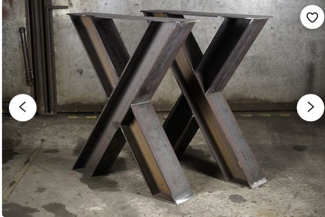 Trestle Table Legs, Steel Dining Table Legs, Industrial Table Base, Modern Table Base, Kitchen Table Legs, Industrial Table Legs, Iron Table Legs, Metal Base Dining Table, Steel Table Base