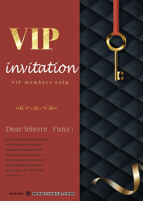 8 Examples Of VIP Invitation Invitation Templates If you want to make a VIP invitation with an attractive design, you might need to consider using a VIP card that is only attended by family or others. Maybe you need first to understand Vip Invitation Design, Vip Invitation, Castle Birthday Party, Bridal Luncheon Invitations, Lovely Lines, Event Invitations, Vip Card, Invitation Design Template, Pool Party Invitations