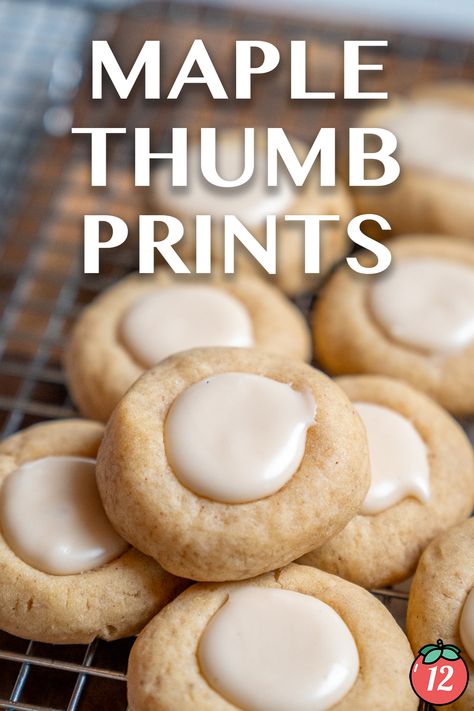 They’re simple, soft, and sweet and not quite like any cookie I’ve ever had before. Easy Maple Cookies, Soft Maple Cookies, Maple No Bake Cookies, Chewy Maple Cookies, Maple Thumbprint Cookies, Maple Cookies With Maple Icing, Fall Thumbprint Cookies, Pumpkin Thumbprint Cookies, Maple Walnut Cookies