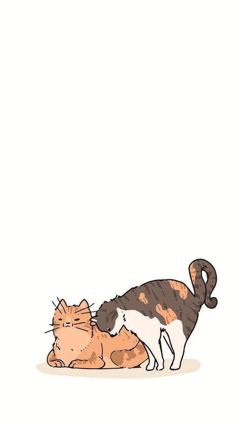 Domestic Shorthair cats doodle element vector | premium image by rawpixel.com / Niwat Cat Drawing Wallpaper, Cats Doodle, Cat Pattern Wallpaper, Iphone Wallpaper Cat, Cat Background, Cat Doodle, Wallpaper Iphone Wallpaper, Drawing Wallpaper, Cats Iphone