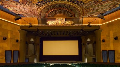 Netflix reopens Hollywood's iconic Egyptian Theatre Nov. 9, with modernized sound and projection and new programming from the American Cinematheque. Hidden Tunnel, Hollywood Theater, Egyptian Theater, Theatre Interior, Ticket Booth, Hollywood Boulevard, Movie Theaters, Concession Stand, West Side Story