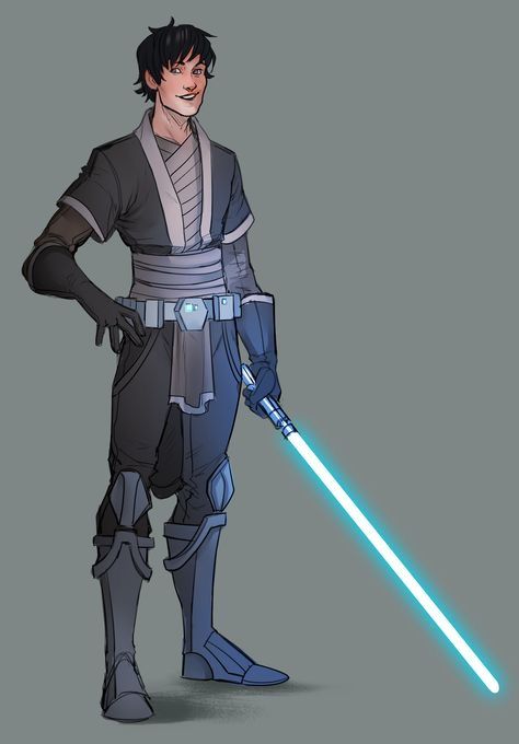 Disfraz Star Wars, Jedi Art, Grey Jedi, Star Wars Light, Star Wars Design, Star Wars Fashion, Star Wars Characters Pictures, Star Wars Drawings, Star Wars Light Saber