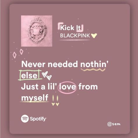 Blackpink Meaningful Lyrics, Blackpink Lyrics Aesthetic, Blackpink Song Lyrics, Kpop Song Lyrics, Blackpink Lyrics, Pink Lyrics, Bp Quote, Song Qoutes, Pink Song Lyrics