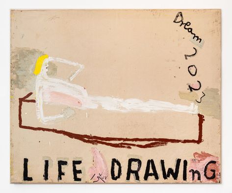 Long White Girl, 2023 by Rose Wylie Rose Wylie, Team Associated, About Facebook, Cologne Germany, Professional Art, Artist Profile, More Words, Media Kit, Artist Gallery