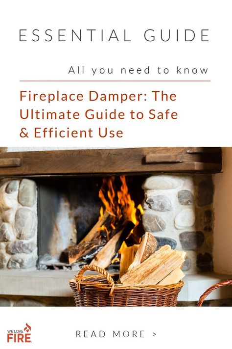 Learn how to operate your fireplace damper for optimal safety and efficiency! Discover essential tips on when to open or close the damper to keep your home cozy and smoke-free. #fireplacedamper #safety #efficency #cozy #home Fireplace Damper, Stove Black, Home Safety Tips, Old Stove, Masonry Fireplace, Wood Insert, Old Fireplace, Home Cozy, Love Fire