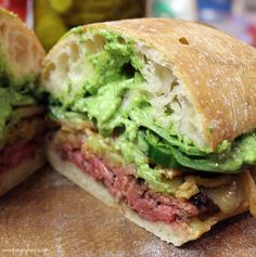 Pesto Mayo, Steak Sandwich Recipes, Steak Sandwiches, Spinach Pesto, Leftover Steak, Sandwich Spread, Pan Seared Salmon, Steak Sandwich, Sandwiches For Lunch