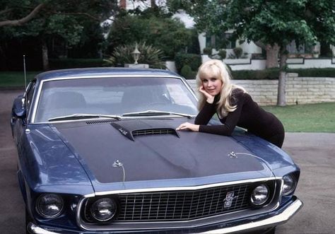 with her 428 Cobra Jet 1969 Famous Movie Cars, Mustang Girl, Barbara Eden, Movie Cars, I Dream Of Jeannie, Dream Of Jeannie, Australian Cars, Mustang Mach 1, Chrysler Imperial