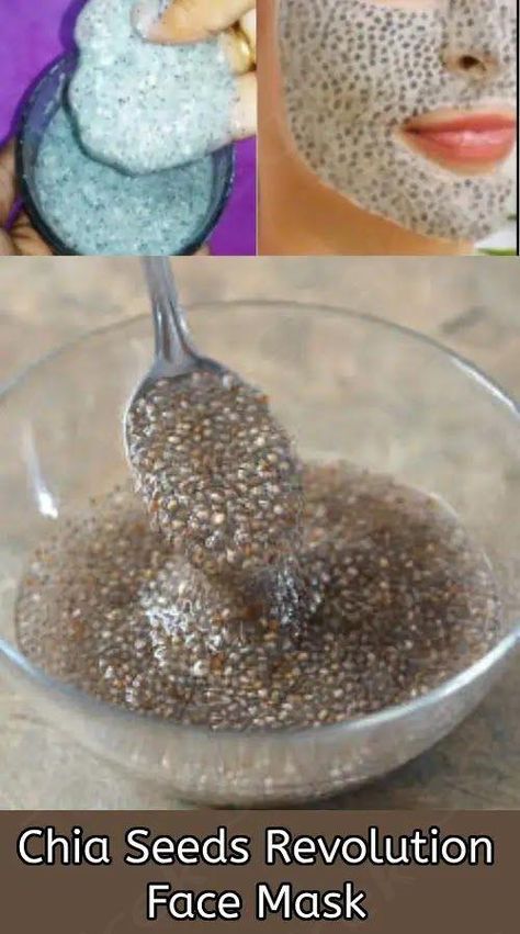 Nourish your Skin with the Chia Seeds Revolution Face Mask Chia looks like tiny black or white seeds. Its various Ayurvedic properties are t... Anti Aging Remedies, Chia Seeds Benefits, Wrinkle Free Skin, Chia Seed Recipes, My Energy, Natural Anti Aging, Homemade Face Masks, Daily Skin Care Routine, Gentle Cleanser