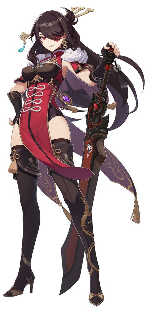 Beidou Genderbend, Beidou Redesign, Sabrina Pokemon, Genshin Redesign, Eri Kitamura, Kyoko Sakura, Gender Bend, Log Horizon, Concept Art Gallery