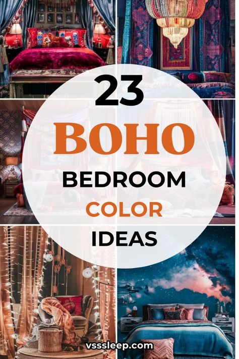 Interior Design Inspo Jewel Tone Color Palette Bedroom, Jewel Tone Bedroom, Bedding Colorful, Bedroom Color Ideas, Colorful Boho Bedroom, Jewel Tones Palette, Vibrant Bedding, Jewel Tone Color Palette, Eclectic Artwork