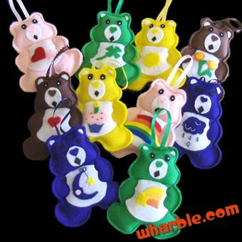 Care Bears Ornaments - I have these my mom made for me as a girl!  They are hanging in my girls' bedroom!!! Christ Centered Christmas Traditions, Felt Template, Simple Sewing Projects, Bear Felt, Felt Crafts Patterns, Bear Crafts, Christmas Projects Diy, Simple Sewing, Felt Patterns