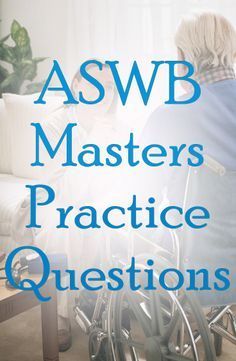 Are you studying for the ASWB Masters exam? If so, be sure to take advantage of these free ASWB Masters exam practice questions. #aswb Lcsw Study Guide, Social Work Resources, Social Workers Survival Kit, Lcsw Exam Prep, Lmsw Exam, Social Work License, Aswb Exam, Lcsw Exam, Exam Help