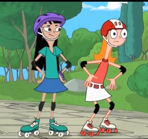 Candace And Stacy Costume, Stacy And Candace, Candace And Stacey, Candace And Vanessa Costume, Candace And Vanessa, Candace Phineas And Ferb, Iconic Duos Cartoon, Candace Core, Stacy Hirano