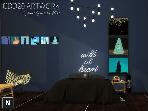 A framed canvas with six swatches of various art by cdd20.  Found in TSR Category 'Sims 4 Paintings & Posters' Sims Community, Electronic Art, Free Sites, The Sims Resource, Sims Resource, All Art, The Sims, Sims 4, Framed Canvas