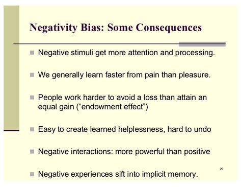 Negativity Bias Webinar Ideas, Negativity Bias, Thinking Mind, Learned Helplessness, Cognitive Bias, Learn Faster, Neuroscience, Counseling, Work Hard