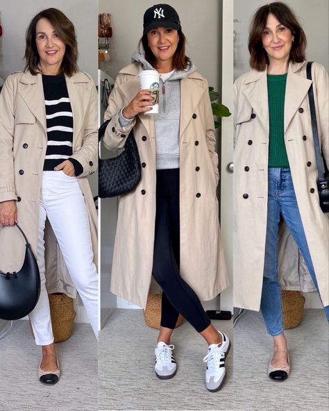 Fall and winter jackets for 2023 Camel Trench Coat Outfit, 2023 Jackets, Beige Jacket Outfit, Coat Outfits For Women, Spring Coat Outfit, Outfit Tenis, Coat Styling, Posh Clothing, Trench Outfit