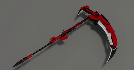 Rwby Crescent Rose, Anime Scythe, Crescent Rose, Rwby Rose, Cybernetic Arm, Rwby Cosplay, Rosé Model, Rwby Anime, Art Station