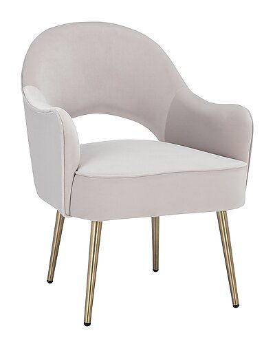 Rue La La — Safavieh Dublyn Accent Chair Sculpted Arms, Hardwood Plywood, Vanity Chair, Modern Accent Chair, Outdoor Table Settings, Desk And Chair Set, Curved Sofa, Lexington Furniture, Kids Seating