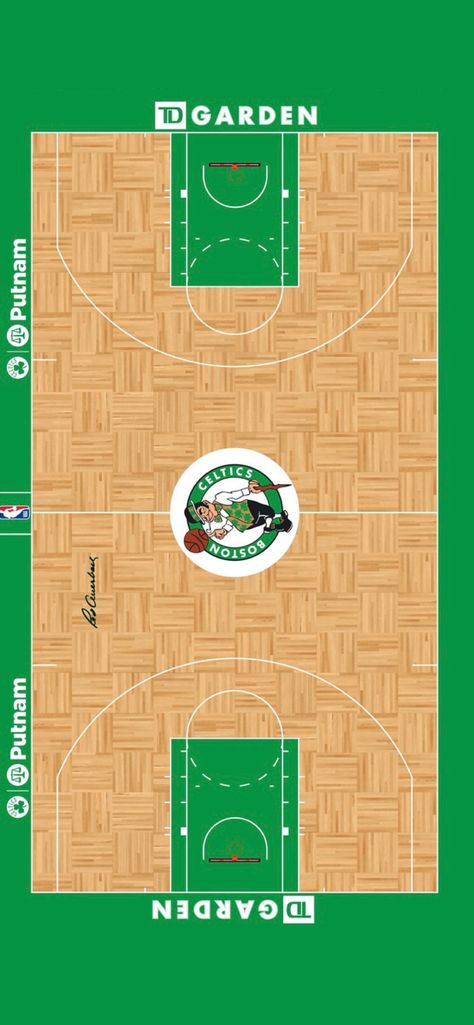 Nba Basketball Court, Nba Court, Nba Arenas, Basketball Court Layout, Nba Basket, Boston Celtics Basketball, Nba Basketball Art, Floor Baskets, Basketball Courts