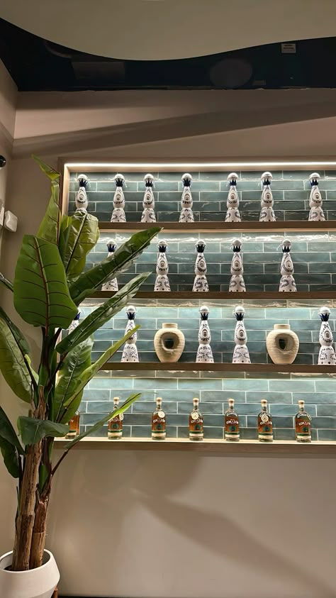 #alcohol #aesthetic #tequilacocktails #tequila #mexican #mexico Clase Azul Aesthetic, Tequila Display, Morocco Henna, Clase Azul Reposado Tequila, Chalet Aesthetic, Tequila Aesthetic, Espresso Martini Bar, Tequila Wall, Designs Aesthetic