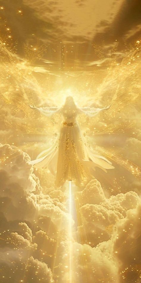 Bright Light Aesthetic, Light Powers Aesthetic, Citrine Aesthetic, Measure Of A Man, Angel Of Light, Gold Wallpaper Phone, Deer Wallpaper, Golden Angel, Sun Worship